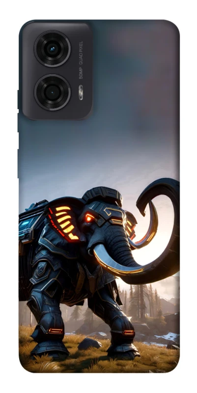 Чохол на Motorola Moto G24 Cyber ​​elephant фото 1 з 1