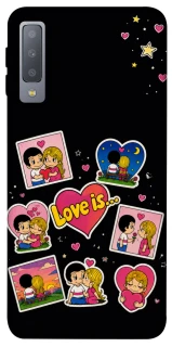 Чехол на Samsung A750 Galaxy A7 (2018) Love is фото 1 из 1