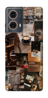 Чохол на Motorola Moto G85 Coffee collage ver.2 фото 1 з 1