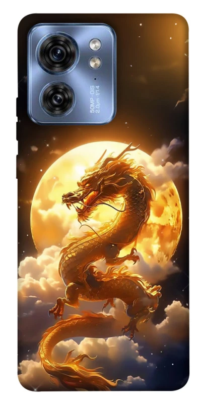 Чохол на Motorola Edge 40 Golden Dragon фото 1 з 1