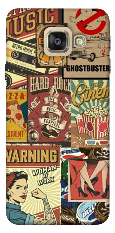 Чохол на Samsung A520 Galaxy A5 (2017) Retro collage ver.2 фото 1 з 1