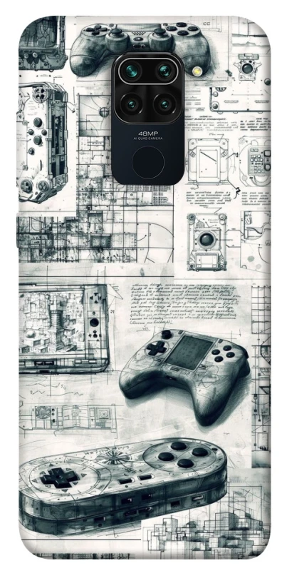 Чохол на Xiaomi Redmi Note 9 / Redmi 10X Gamer Zone ver.2 фото 1 з 1