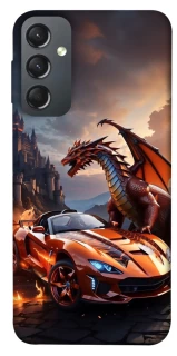 Чохол на Samsung Galaxy A24 4G Сar and dragon фото 1 з 1