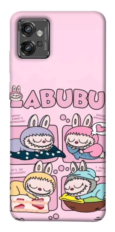 Чохол на Motorola Moto G32 Labubu Dreams Collage фото 1 з 1