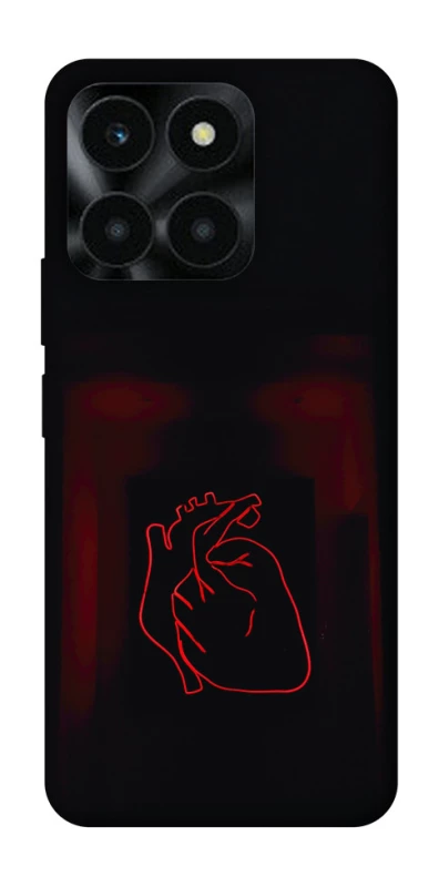 Чехол на Huawei Honor X6a Красное сердце фото 1 из 1