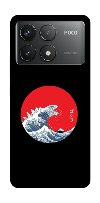 Чохол на Xiaomi Poco F6 Pro Хвилі Японії фото 1 з 1