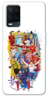 Чохол на Oppo A54 4G Football Abstract v2 фото 1 з 1