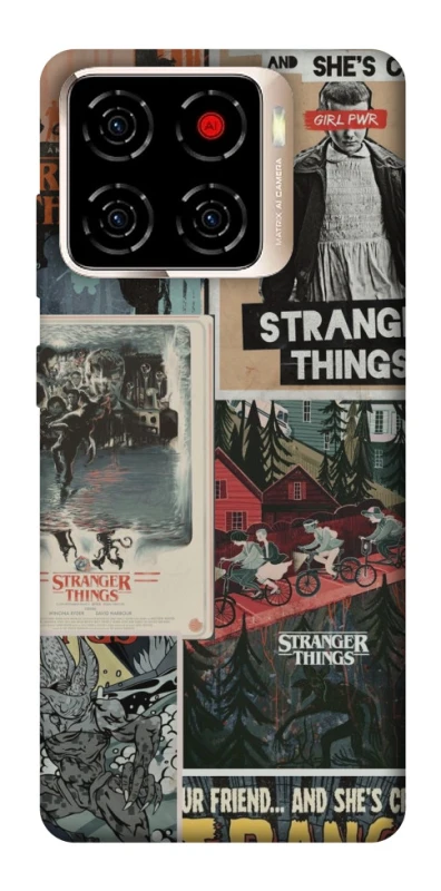 Чохол на ZTE Blade A56 Stranger Things ver.15 фото 1 з 1