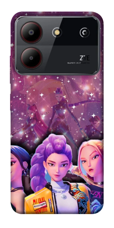 Чохол на ZTE Blade A54 4G k-pop demon hunters v6 фото 1 з 1