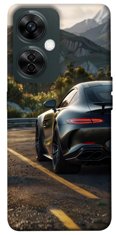 Чехол на OnePlus Nord CE 3 Lite Car in the mountains фото 1 из 1