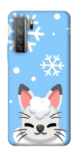 Чохол на Huawei Nova 7 SE Adopt Me Snow Kitty Smile фото 1 з 1