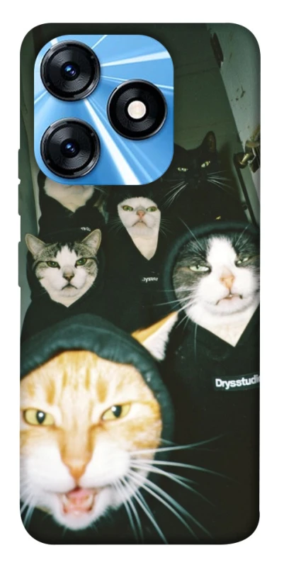 Чохол на TECNO Spark 10 Сatsss фото 1 з 1