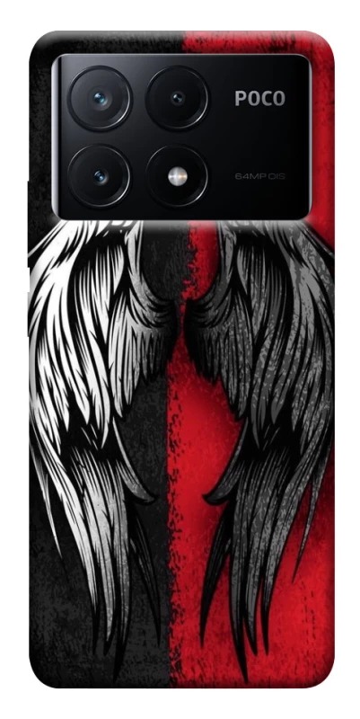 Чехол на Xiaomi Poco X6 Angel and Devil фото 1 из 1