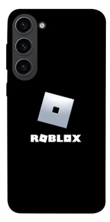 Чехол на Samsung Galaxy S23 Roblox logo black фото 1 из 1
