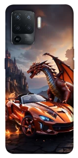 Чохол на Oppo Reno 5 Lite Сar and dragon фото 1 з 1