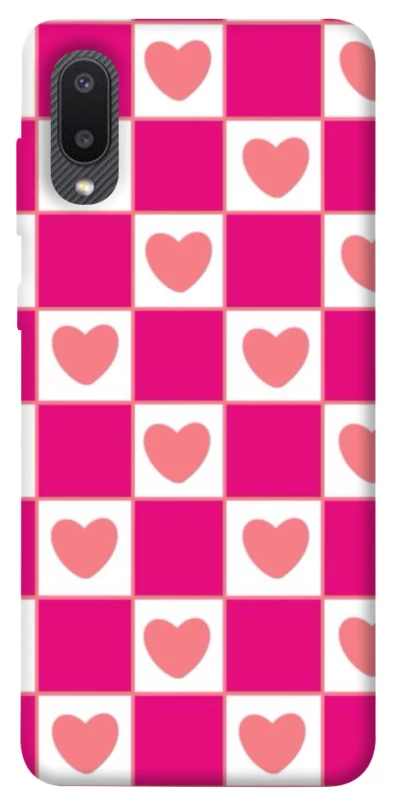 Чохол на Samsung Galaxy A02 Chess heart фото 1 з 1