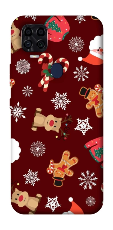 Чехол на ZTE Blade v2020 Новогодний v6 фото 1 из 1