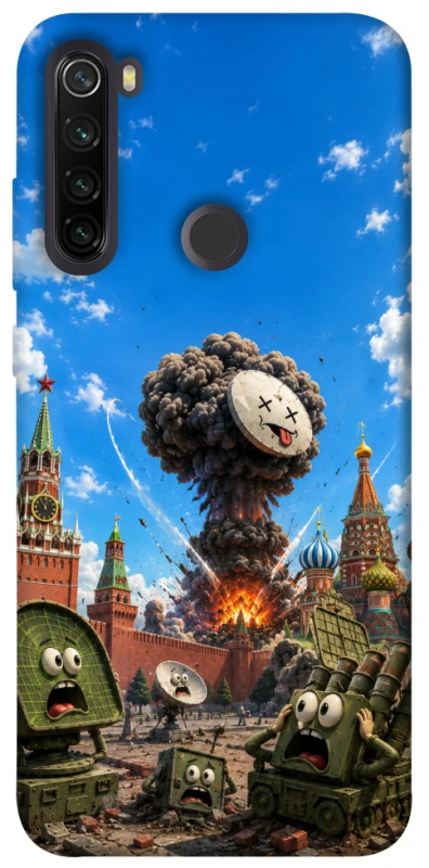 Чохол на Xiaomi Redmi Note 8T Moscow never sleeps ver.7 фото 1 з 1