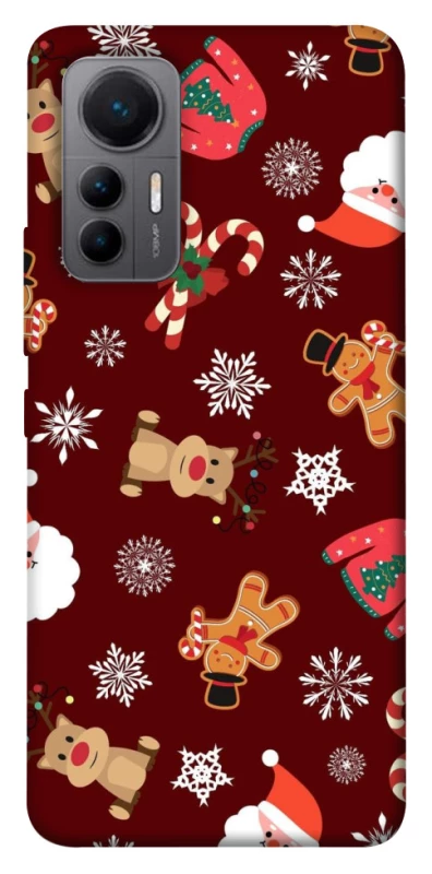 Чехол на Xiaomi 12 Lite Новогодний v6 фото 1 из 1