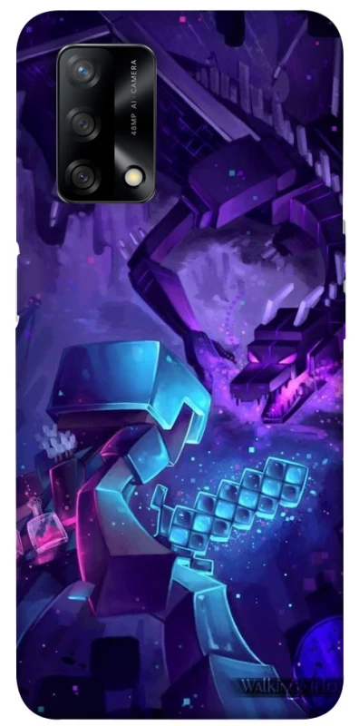 Чехол на Oppo A74 4G Minecraft dragon фото 1 из 1