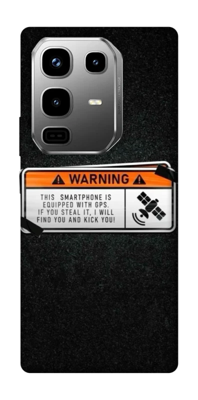 Чохол на Infinix Note 50 Pro Warning фото 1 з 1