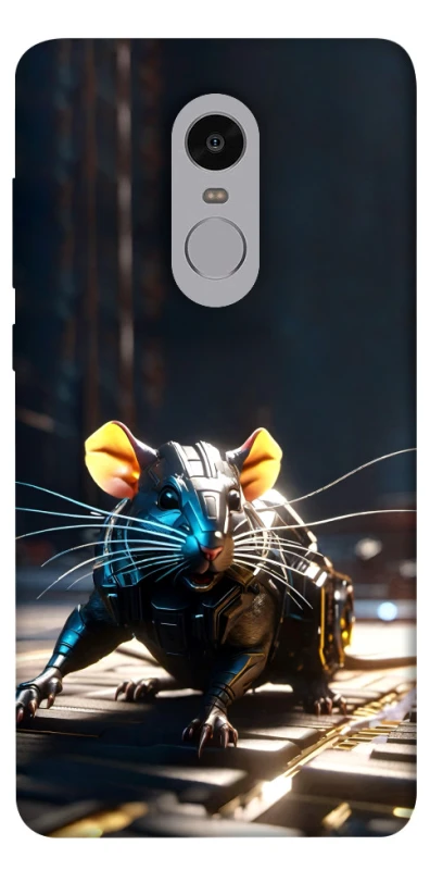 Чехол на Xiaomi Redmi Note 4X / Note 4 (Snapdragon) Cyber rat фото 1 из 1