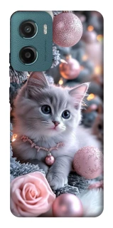 Чехол на Motorola Moto G06 Christmas Kitty фото 1 из 1