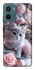 Чохол на Motorola Moto G06 Christmas Kitty фото 1 з 1