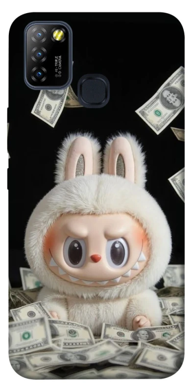 Чехол на Infinix Hot 10 Lite Dollar Labubu фото 1 из 1