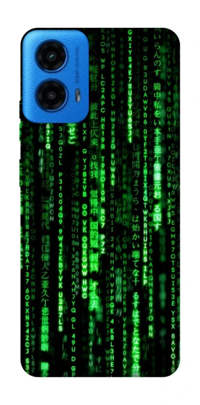 Чохол на Motorola Moto G45 Matrix Code фото 1 з 1