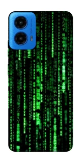 Чохол на Motorola Moto G45 Matrix Code фото 1 з 1