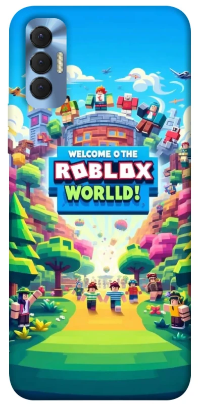 Чехол на TECNO Spark 8P Roblox World фото 1 из 1
