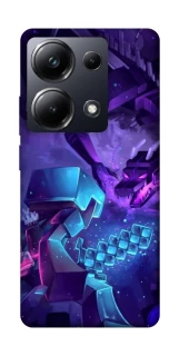 Чохол на Xiaomi Poco M6 Pro 4G Minecraft dragon фото 1 з 1