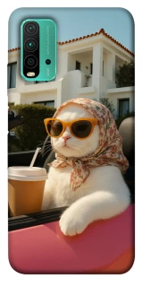 Чохол на Xiaomi Redmi Note 9 4G / Redmi 9 Power Stylish Cat Cruise фото 1 з 1
