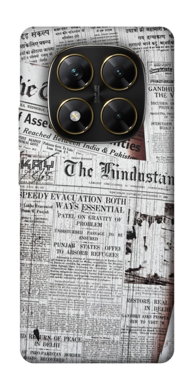 Чехол на Xiaomi Poco X7 Газеты фото 1 из 1