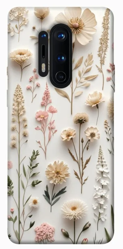 Чехол на OnePlus 8 Pro Floral design ver.1 фото 1 из 1