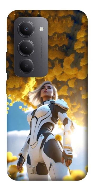 Чохол на Xiaomi Redmi 15 (EU) Cyber space girl ver.3 фото 1 з 1