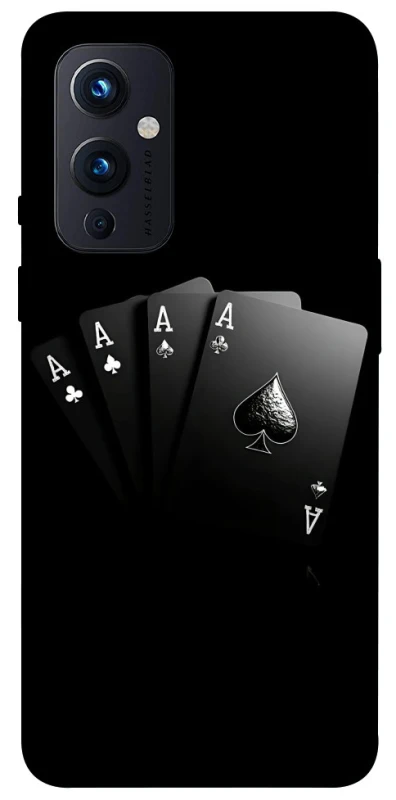 Чехол на OnePlus 9 Black Cards фото 1 из 1