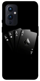 Чехол на OnePlus 9 Black Cards фото 1 из 1