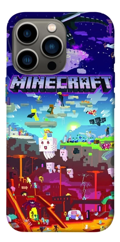Чохол на Apple iPhone 13 Pro (6.1") Minecraft world фото 1 з 1