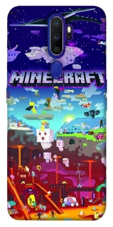 Чехол на Oppo A5 (2020) / Oppo A9 (2020) Minecraft world фото 1 из 1