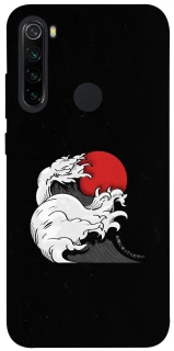 Чохол на Xiaomi Redmi Note 8 Хвилі Японії v2 фото 1 з 1