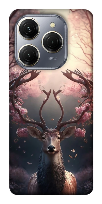 Чехол на TECNO Spark 20 Pro Скандинавский олень v3 фото 1 из 1