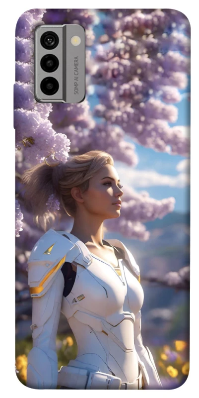 Чохол на Nokia G22 Cyber space girl ver.1 фото 1 з 1