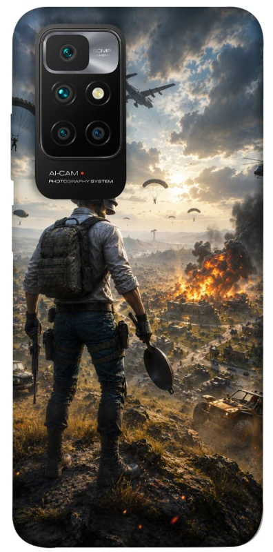 Чехол на Xiaomi Redmi 10 PUBG ver.2 фото 1 из 1