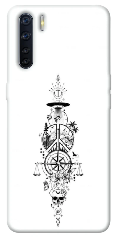 Чохол на Oppo A91 Tattoo ver.7 фото 1 з 1