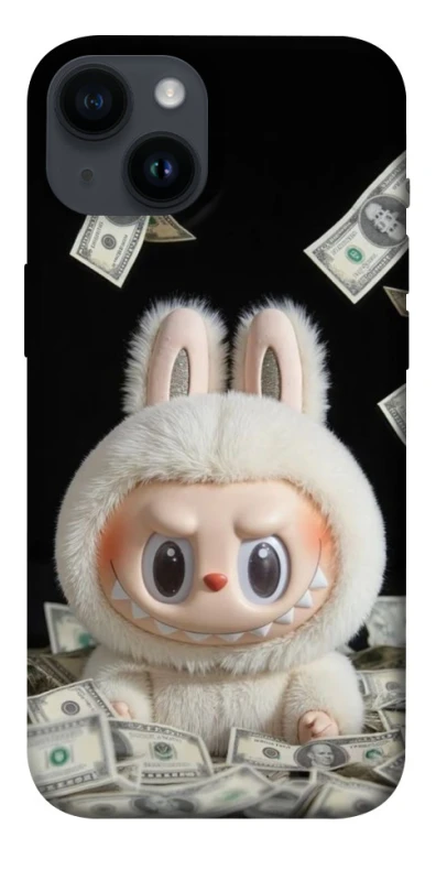 Чохол на Apple iPhone 14 (6.1") Dollar Labubu фото 1 з 1