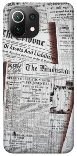Чехол на Xiaomi Mi 11 Lite Газеты фото 1 из 1