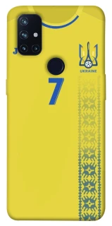 Чохол на OnePlus Nord N10 5G UA-Football ver.3 фото 1 з 1