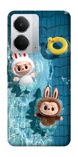 Чохол на Realme 14 Labubu in the pool фото 1 з 1